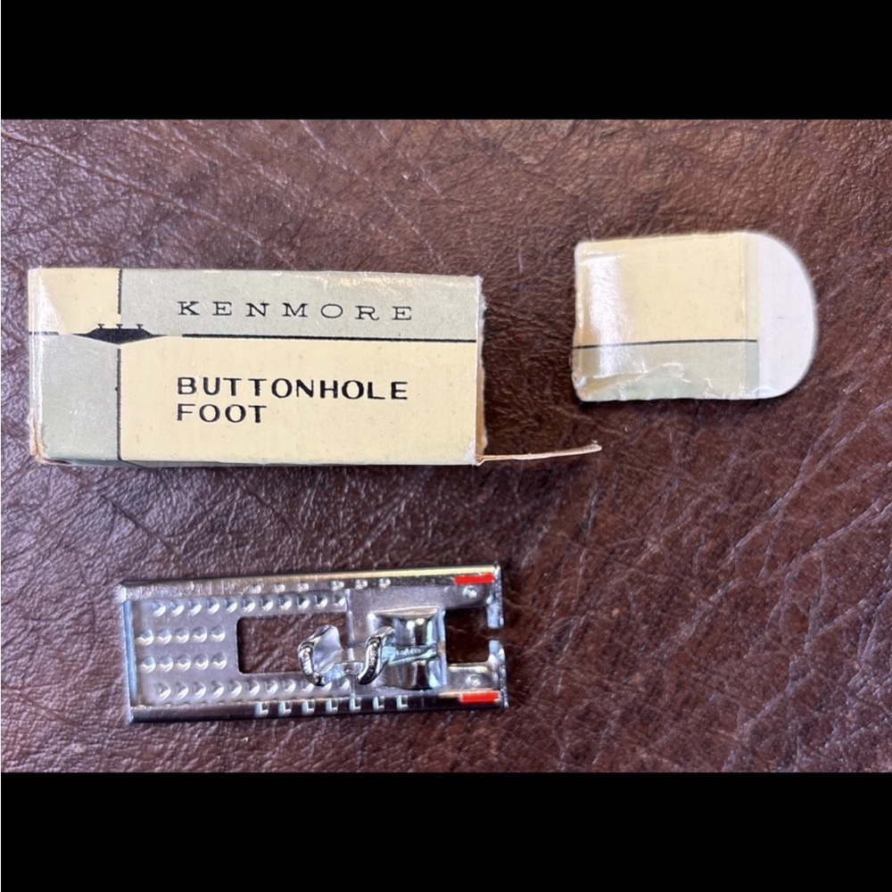 Kenmore Buttonhole Foot‎ for Sewing Machines Vintage